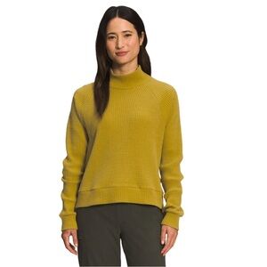 The North Face Women's Yellow Turtleneck Sweater